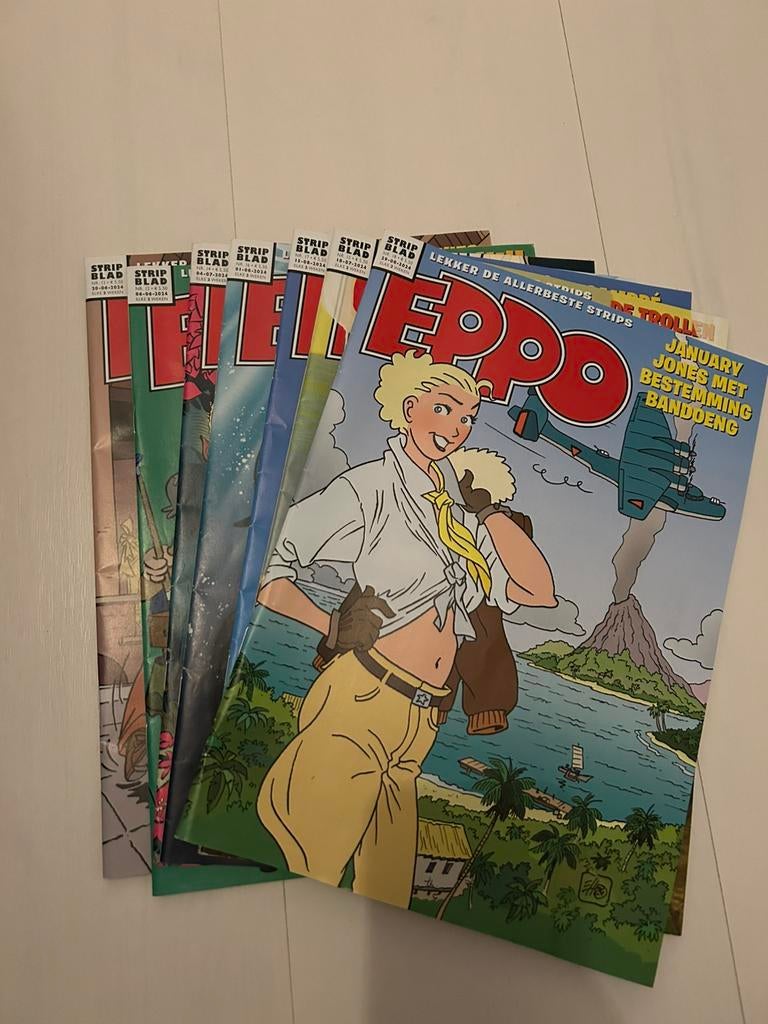 Eppo’s (7 stuks), Boeken, Strips | Comics, Meerdere comics, Ophalen of Verzenden, Zo goed als nieuw, Europa