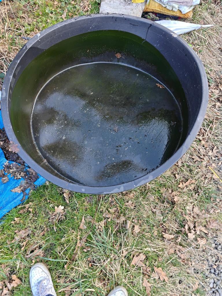 Vijver bak met metalen rek, Tuin en Terras, Vijvers, Ophalen, Gebruikt