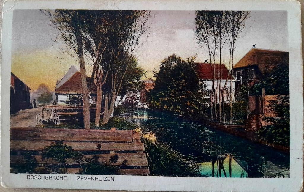 Zevenhuizen, Ophalen of Verzenden, 1920 tot 1940, Gelopen, Zuid-Holland