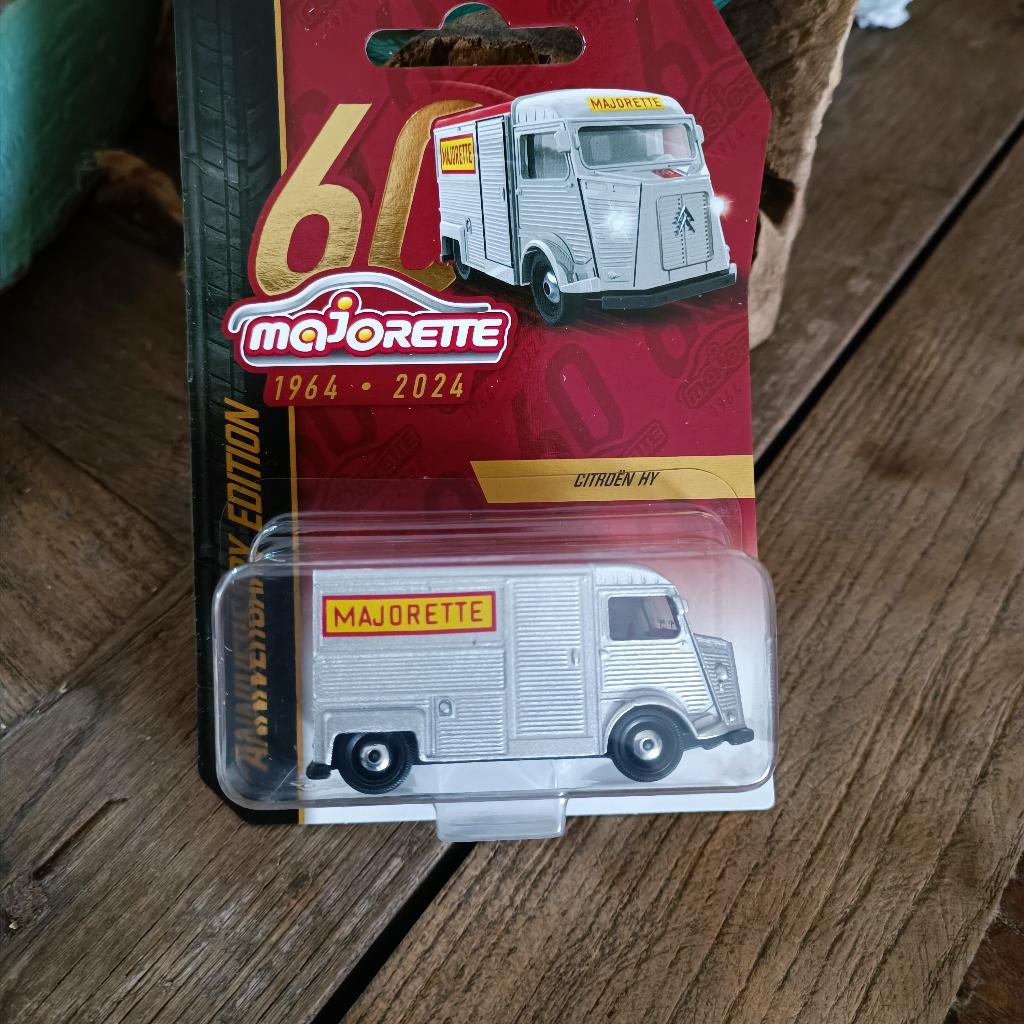 Majorette 60TH Anniversary Edition CITROEN HY, Ophalen of Verzenden, Nieuw, Auto