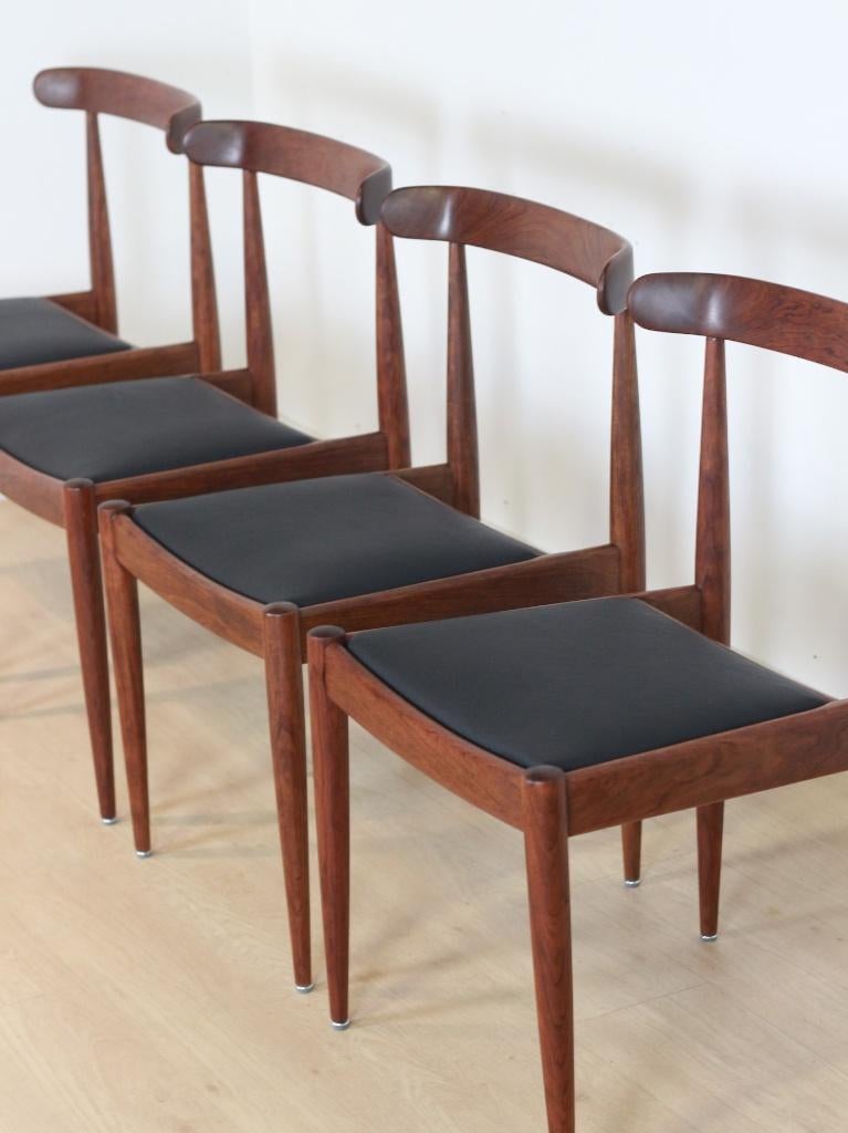 vintage stoelen Belform, Huis en Inrichting, Stoelen, Gebruikt, Twee, Hout, Bruin, Ophalen