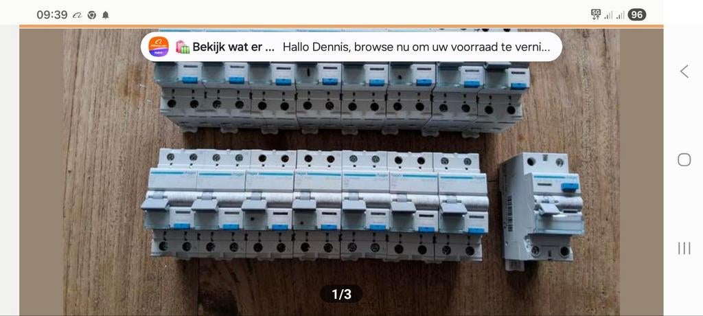Hager b16 aardlek automaten 12 stuks, Ophalen of Verzenden, Zo goed als nieuw, Overige typen