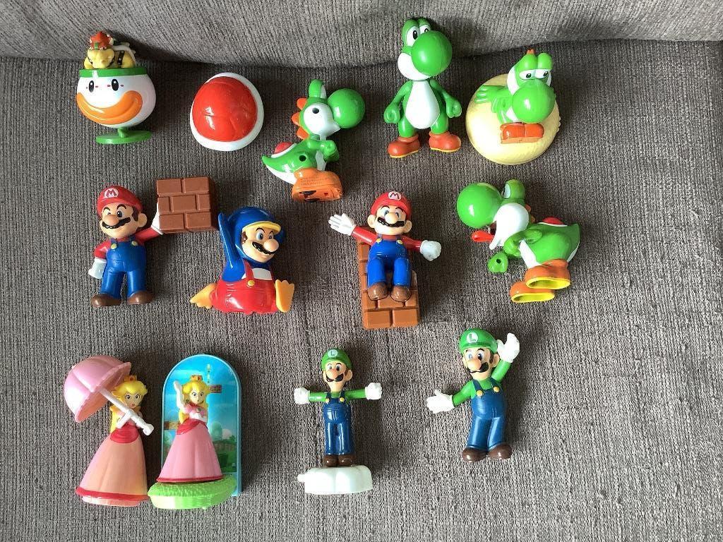 13 verschillende Super Mario McDonalds figuren 1,50 euro/st, Ophalen of Verzenden, Zo goed als nieuw