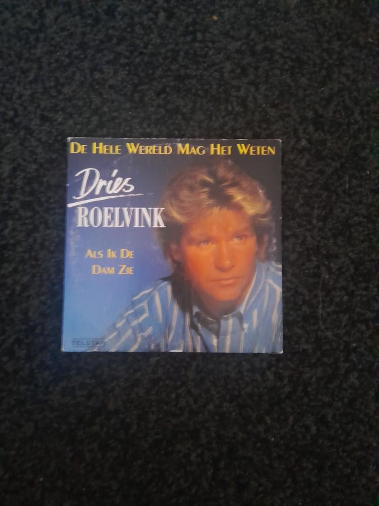 Dries Roelvink De hele wereld mag het weten, 6 singles of meer, Ophalen of Verzenden, Zo goed als nieuw, Nederlandstalig