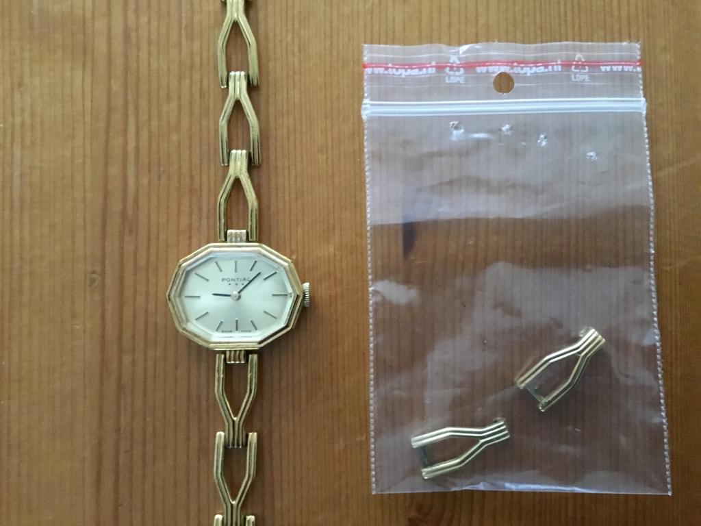 Pontiac dames horloge, Ophalen, Staal, Overige merken, 1960 of later