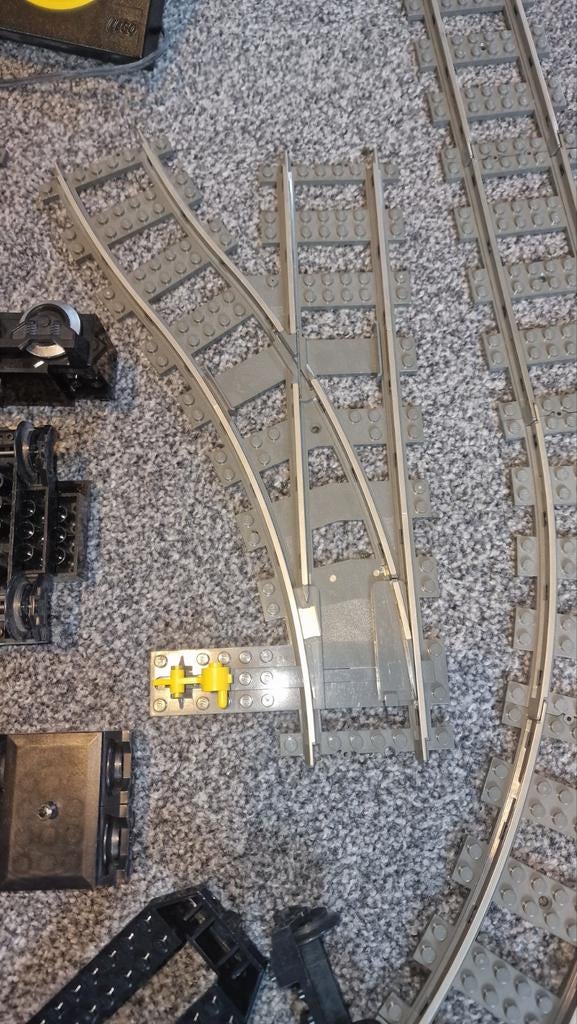 Lego 9V Treinrails en Wissels - Uitgebreide Set, Kinderen en Baby's, Lego, Accessoire, Ophalen of Verzenden, Inclusief accessoires