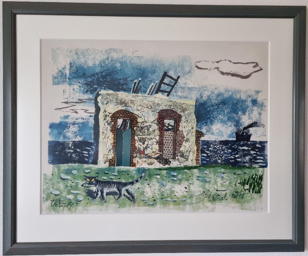 Uit prive-collectie onbekend werk van Charles Eyck, Ophalen