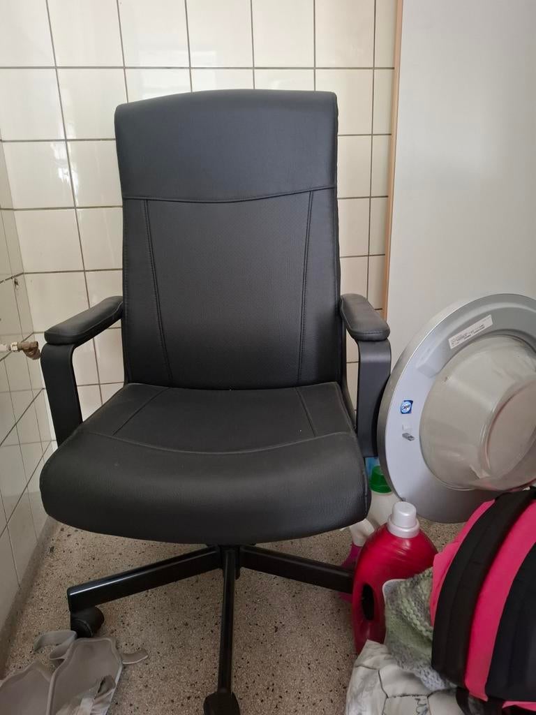 Bureaustoel, Zwart, Ophalen of Verzenden, Zo goed als nieuw, Gaming bureaustoel