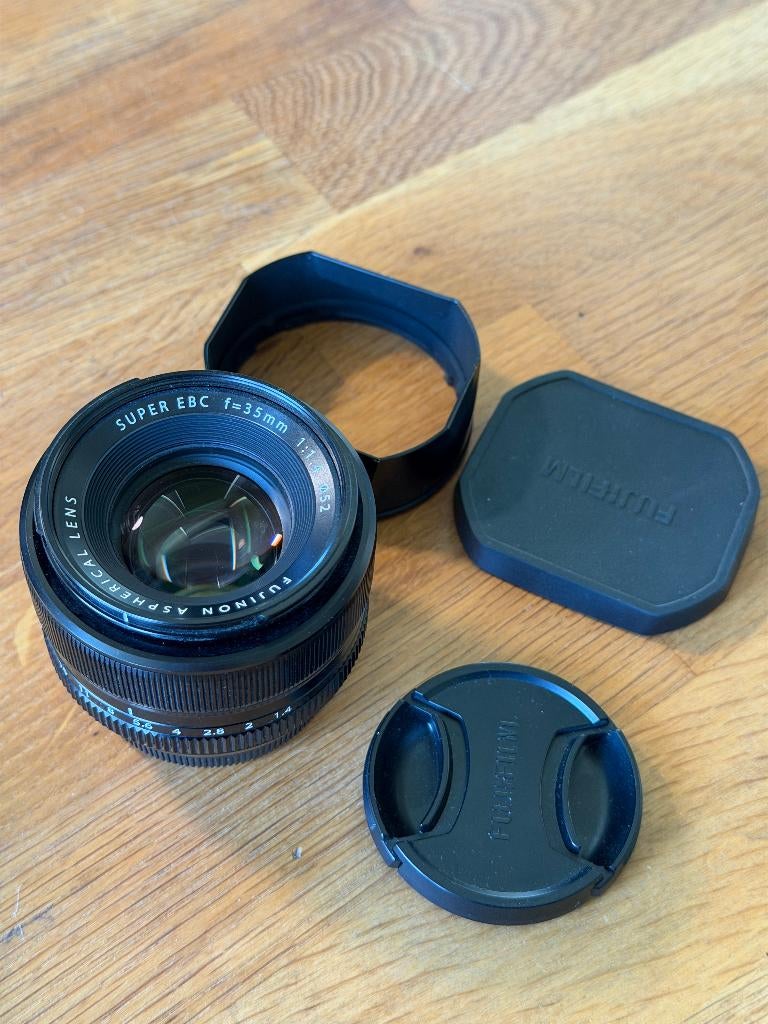 Fujinon / Fujifilm XF 35mm F1.4 R objectief, Ophalen of Verzenden, Zo goed als nieuw, Standaardlens