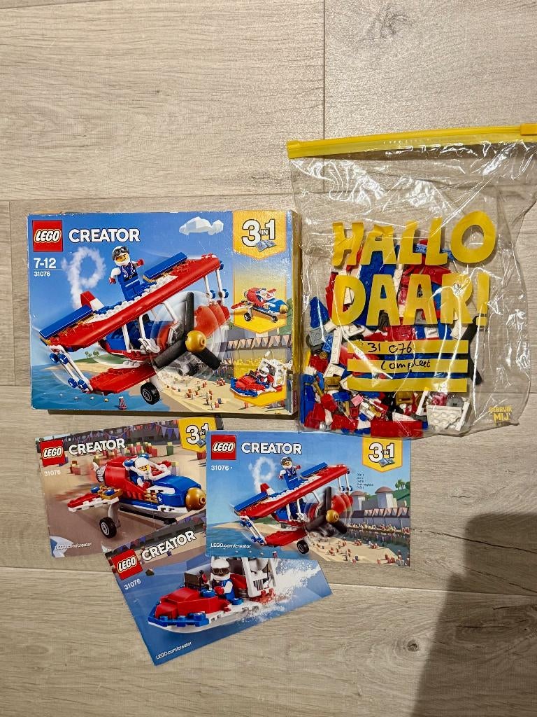 LEGO Creator sets 31076 - 31086 - 31090, Ophalen of Verzenden, Zo goed als nieuw, Complete set, Lego