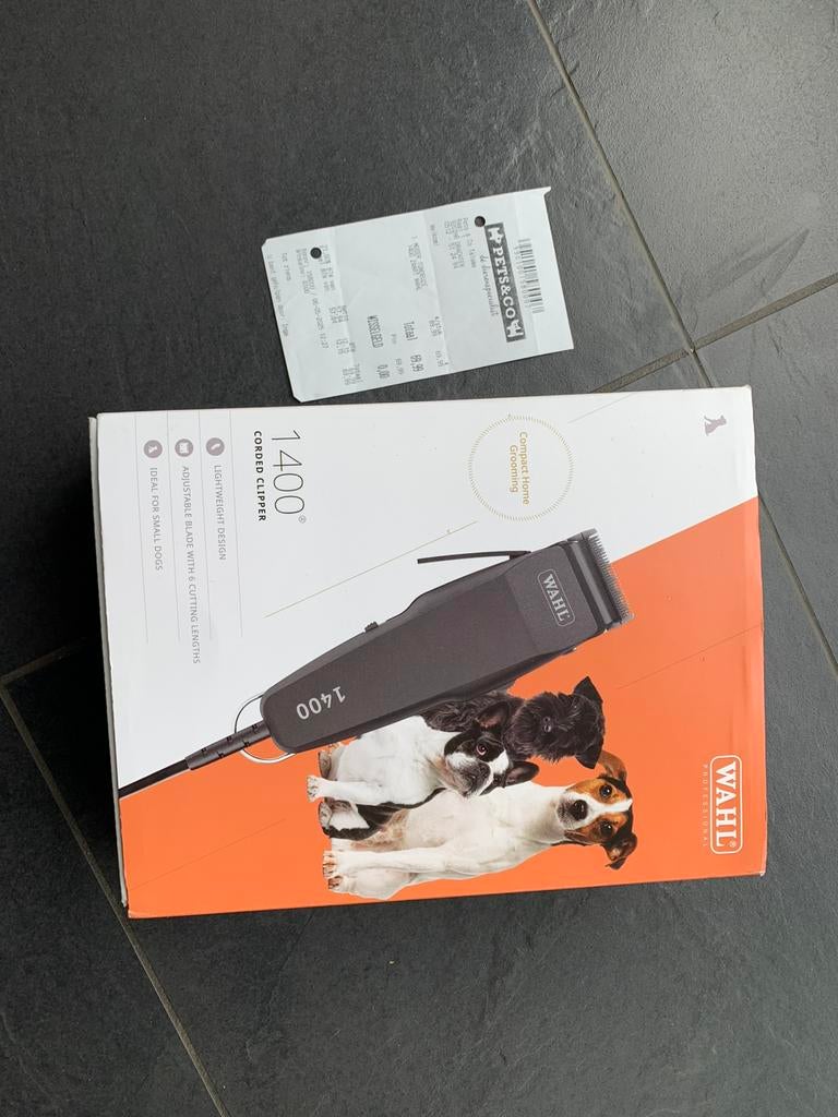 Tondeuse voor kleine hond, merk WAHL, nog geen jaar oud, Ophalen, Zo goed als nieuw