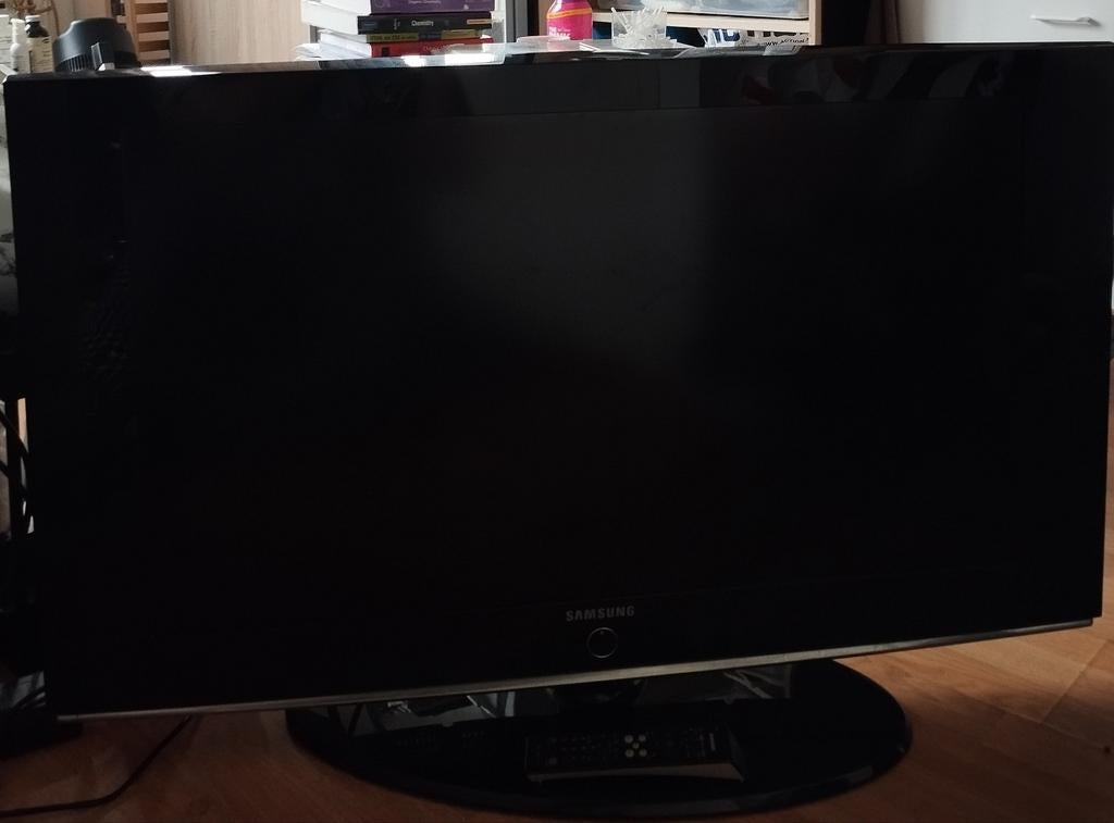Samsung 37 inch TV – werkt goed – HDMI getest, 50 Hz, Zo goed als nieuw, Samsung, 80 tot 100 cm