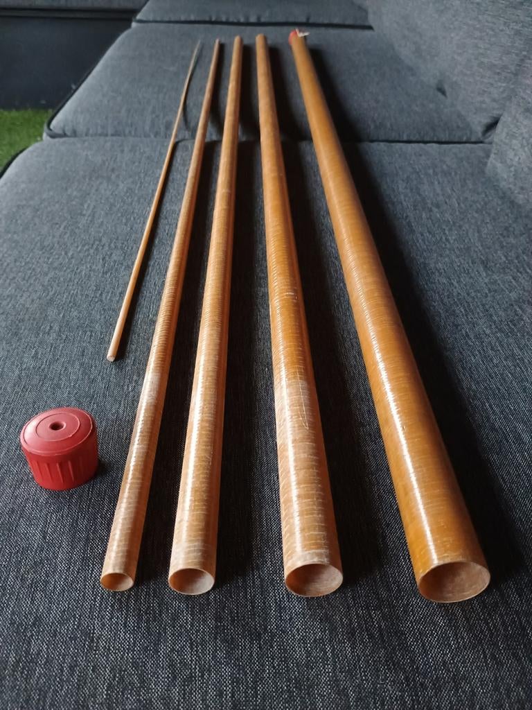 Old school vaste hengel, Ophalen, Gebruikt, Vaste hengel