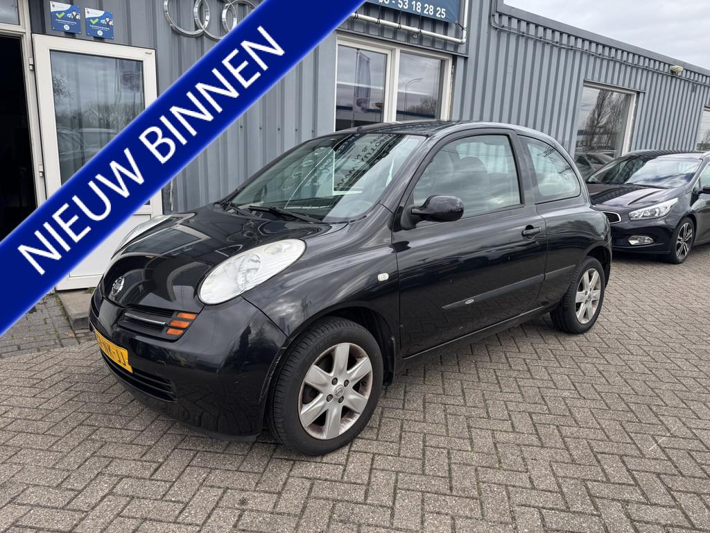 Nissan Micra 1.2 Acenta (bj 2003), Voorwielaandrijving, Stof, Gebruikt, 4 cilinders