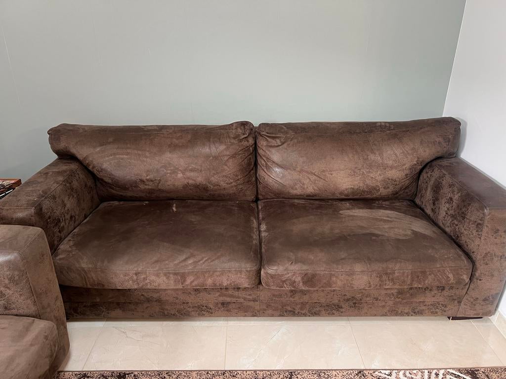 Banken van Pronto Wonen, Huis en Inrichting, Ophalen, Gebruikt, Driepersoons, 75 tot 100 cm