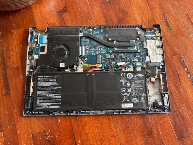 Moederbord Acer Swift 5 SF 514 54t - 5194 , Tot sept 2021, Ophalen of Verzenden, Zo goed als nieuw, Intel, DDR4