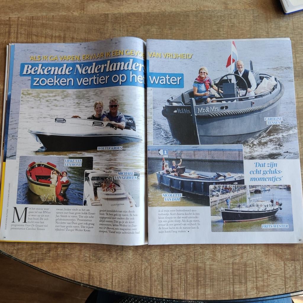 BN'ERS zoeken vertier op t water. Artikel 2024, Ophalen of Verzenden, 1980 tot heden, Nederland, Knipsel(s)