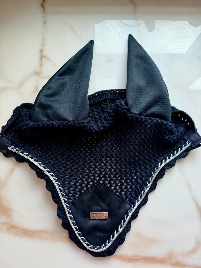 Equestrian Stockholm oornetje midnight blue, Ophalen of Verzenden, Gebruikt, Dressuur