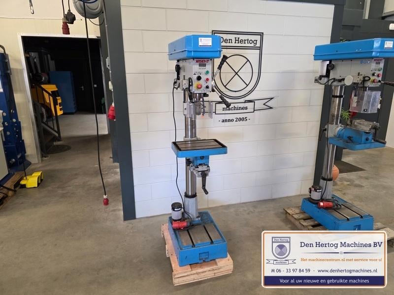 Kolomboormachine Wisent DC32VP traploos met koeling en lamp, Ophalen, 600 watt of meer, Variabele snelheid, Zo goed als nieuw