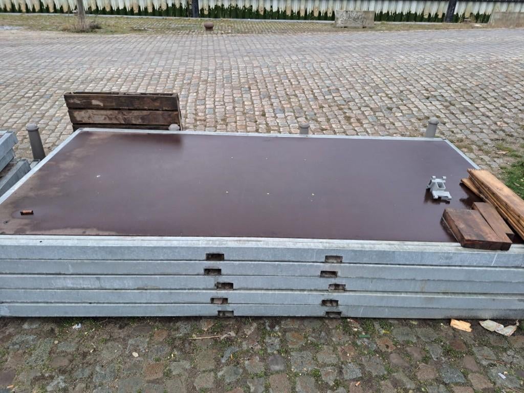 cassettevloer 320m2, Ophalen, Gebruikt, Overige typen, Overige