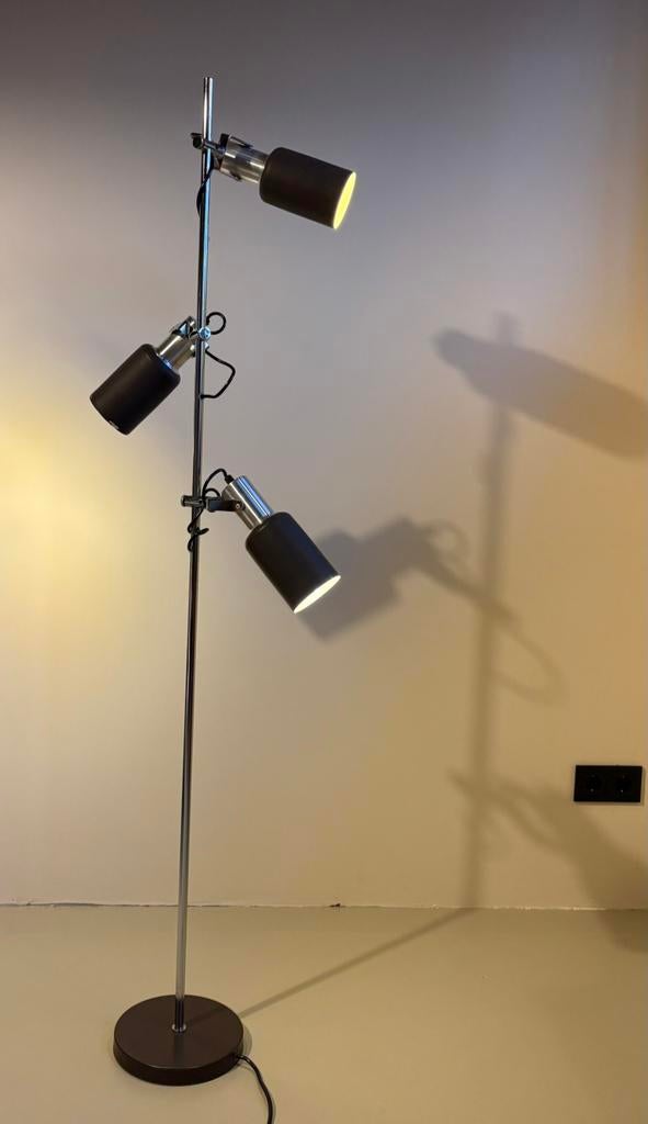 Anvia vloerlamp Vintage 3 spots, Huis en Inrichting, Lampen | Vloerlampen, Ophalen, Almelo, Zo goed als nieuw, Anvia raak gepo