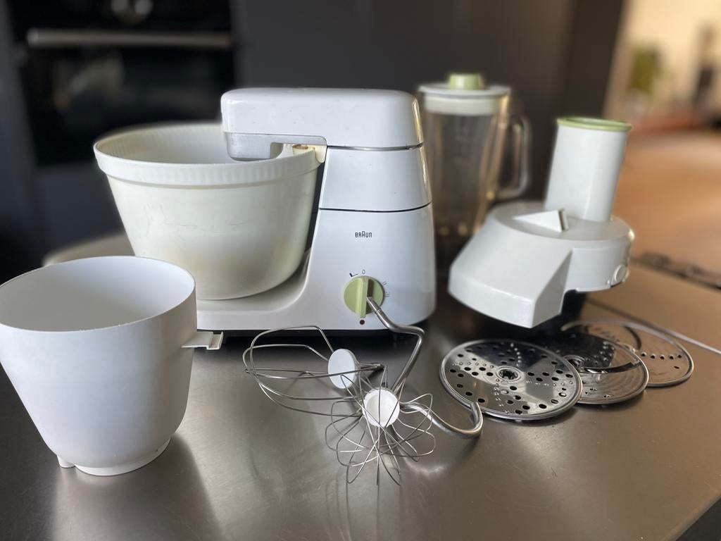 Braun MK32, 2 tot 3 liter, Ophalen, Gebruikt, 3 snelheden of meer