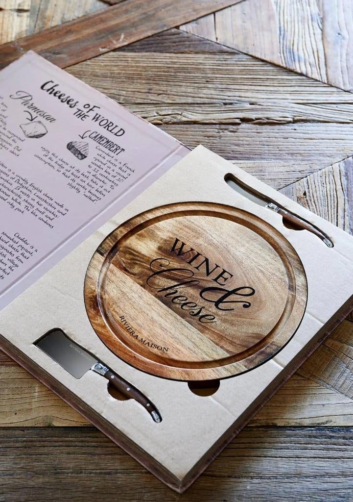 Rivièra maison wine & cheese
25,6 x 33,8 cm, Ophalen of Verzenden, Nieuw