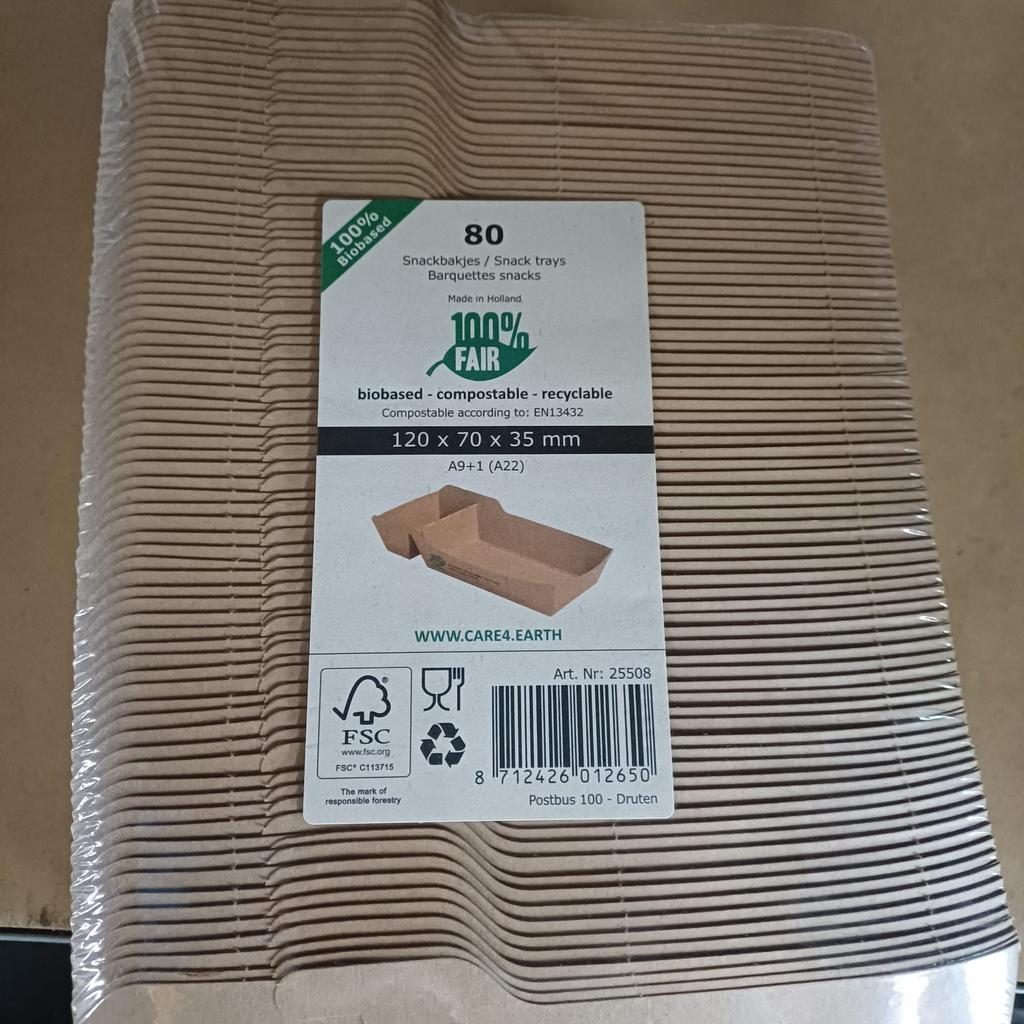 Frietbakjes karton, Ophalen, Overige typen