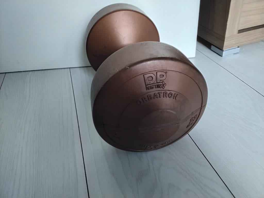 Dumbbell 10 kg - DP Orbatron, Ophalen of Verzenden, Gebruikt, Rug, Dumbbell
