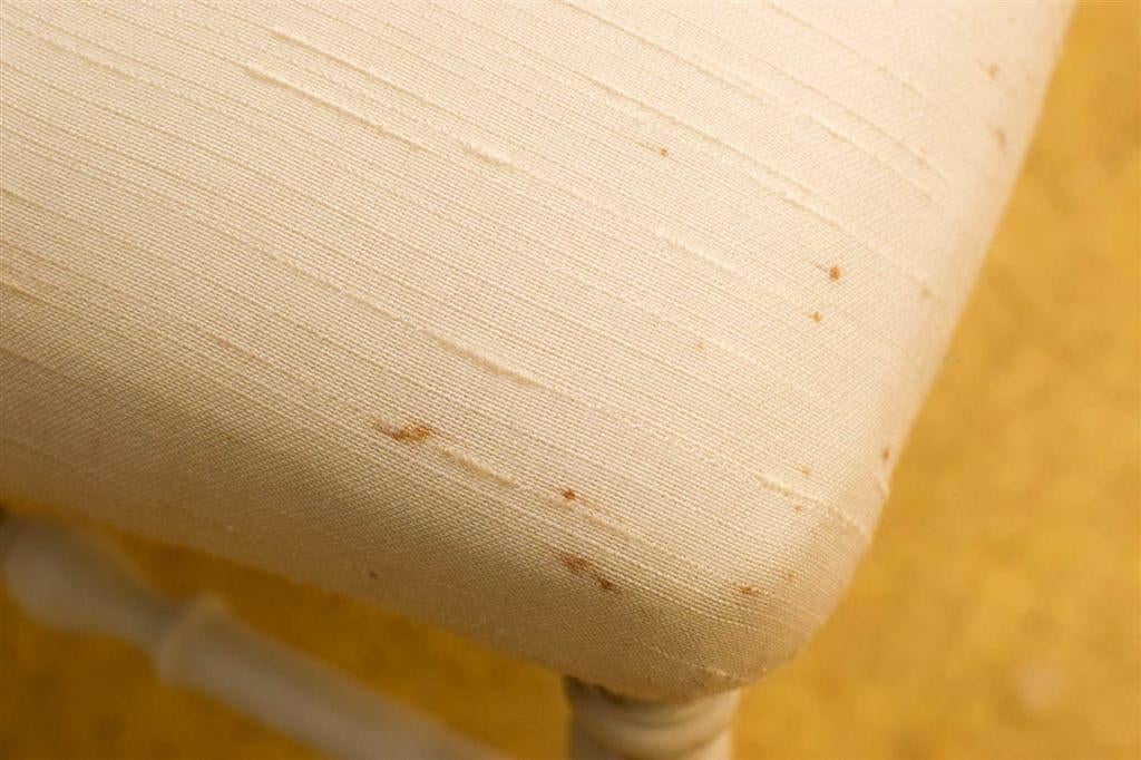 1 houten stoel 49115, Gebruikt, Bruin, Ophalen of Verzenden, Vijf, Zes of meer stoelen