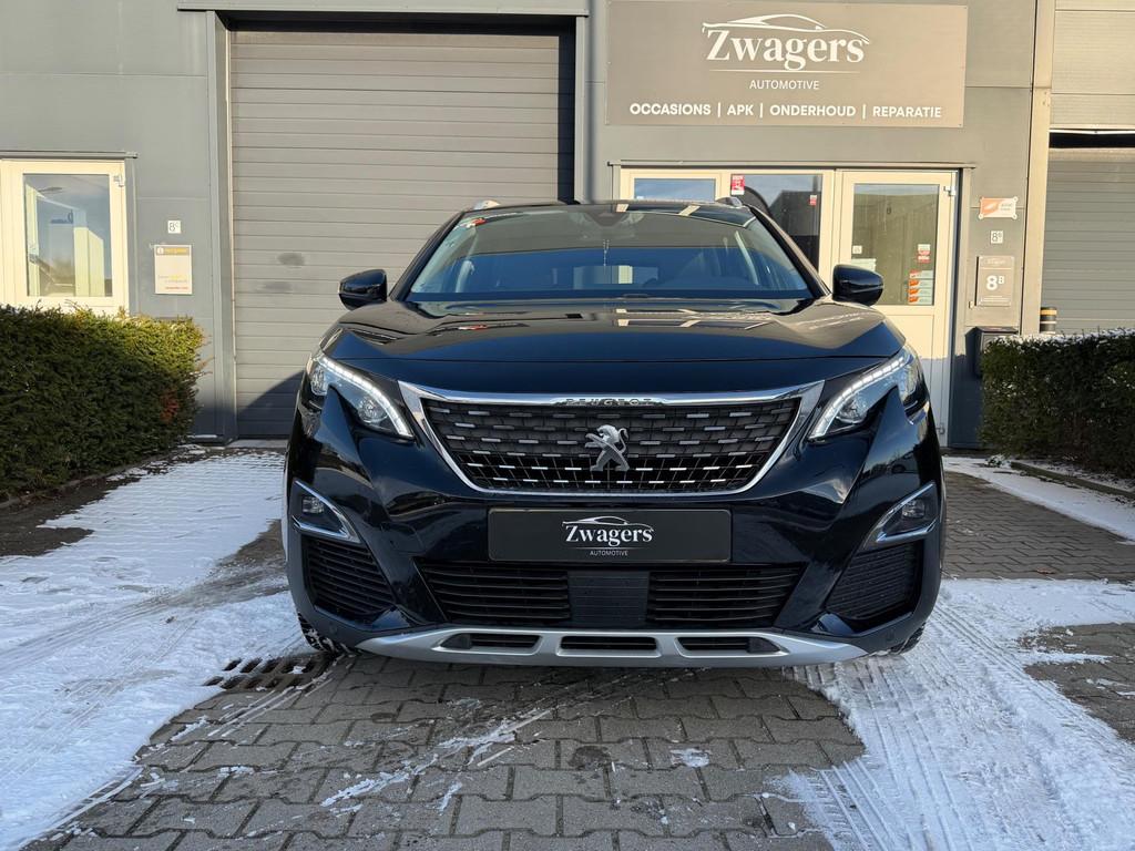 Peugeot 3008 1.2 PureTech Allure | Automaat | Carplay | Gara, Gebruikt, 1199 cc, Met garantie (alle), Zwart