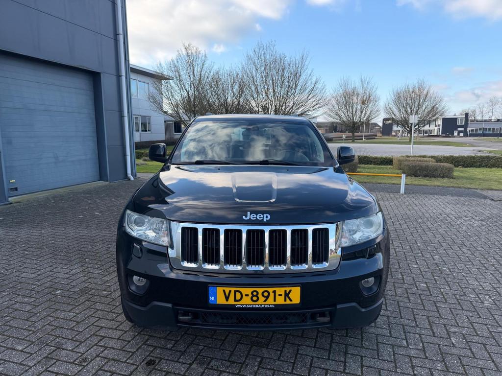 Jeep Grand Cherokee 3.0 CRD Limited automaat 2011, Lichtsensor, Gebruikt, Zwart, 2987 cc