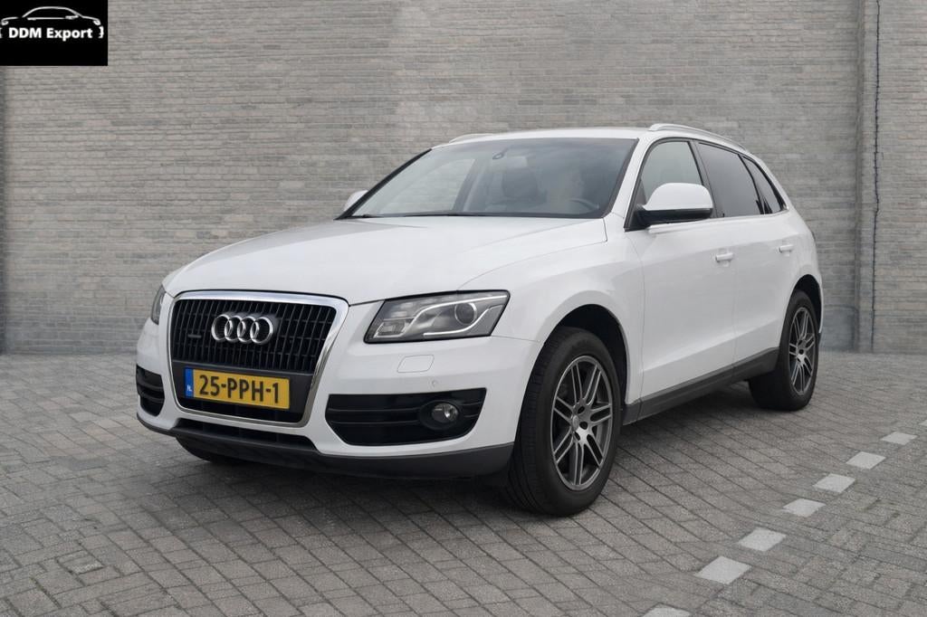 Audi Q5 2.0 TFSI quattro Pro Line | Automaat | Leren bekledi, Auto's, Automaat, Gebruikt, 4 cilinders, Wit
