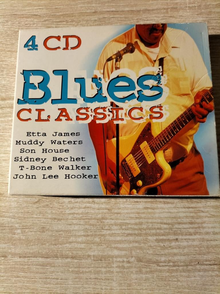 Blues classics 4 cd set, Cd's en Dvd's, Ophalen of Verzenden, Jazz en Blues