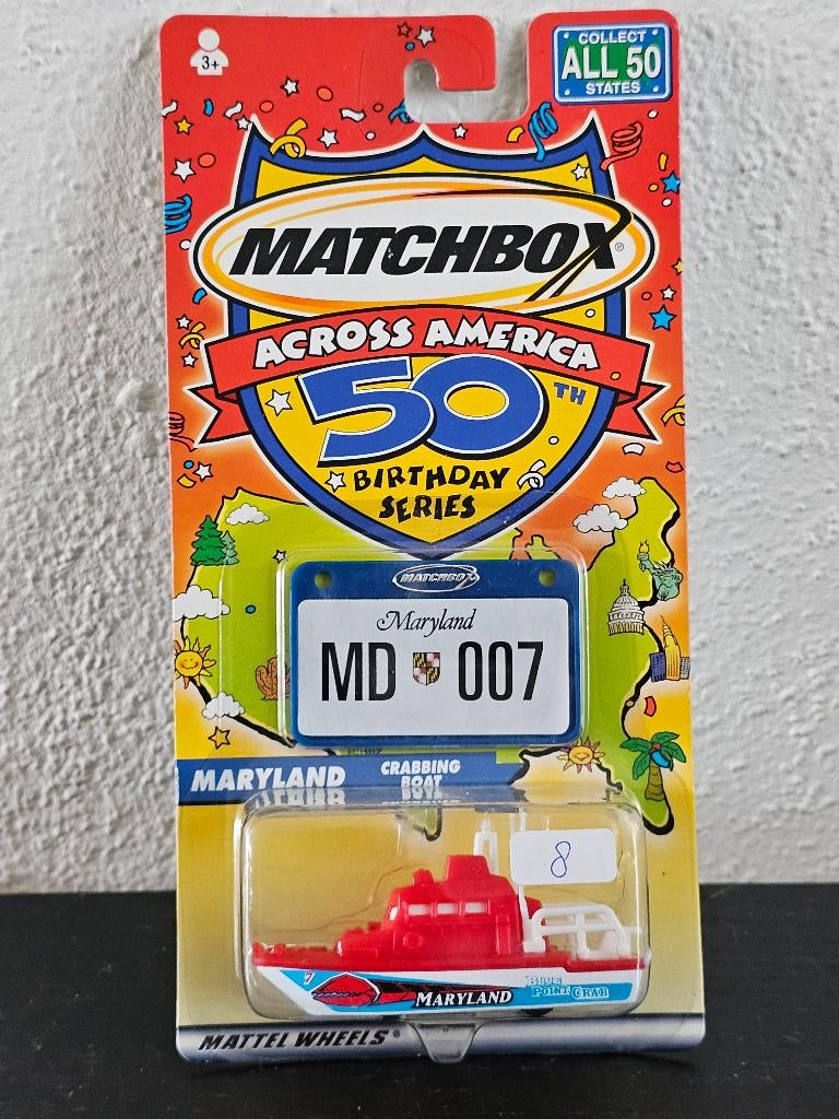 Matchbox Across America Mayland, Verzenden, Nieuw, Auto