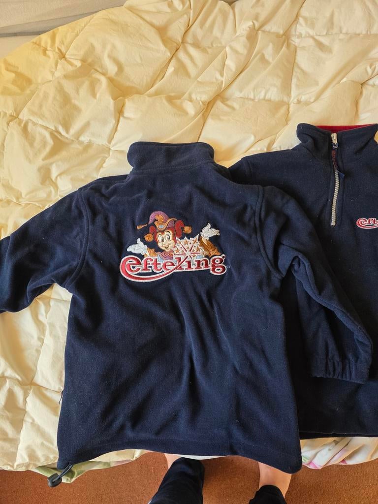 2 Efteling fleecetruien maat 110, Verzamelen, Efteling, Ophalen of Verzenden, Zo goed als nieuw, Kleding