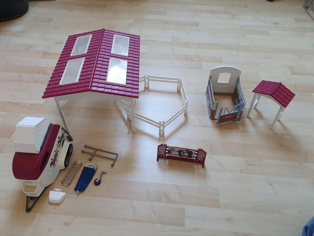 Schleich set, Ophalen, Zo goed als nieuw, Poppenhuis