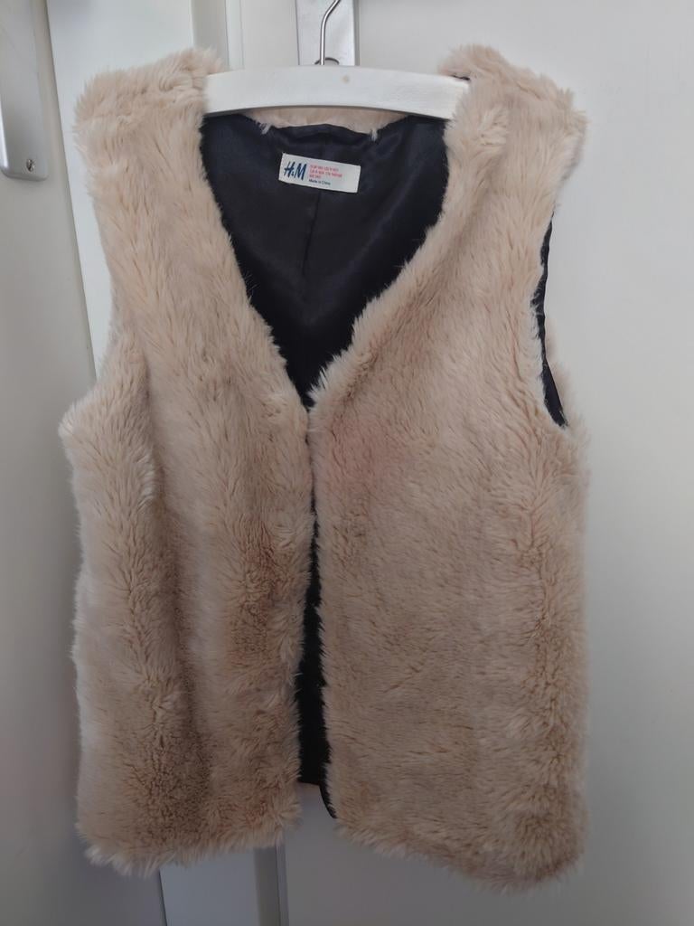 Gilet van bont., Gebruikt, Meisje, Ophalen of Verzenden, H & M