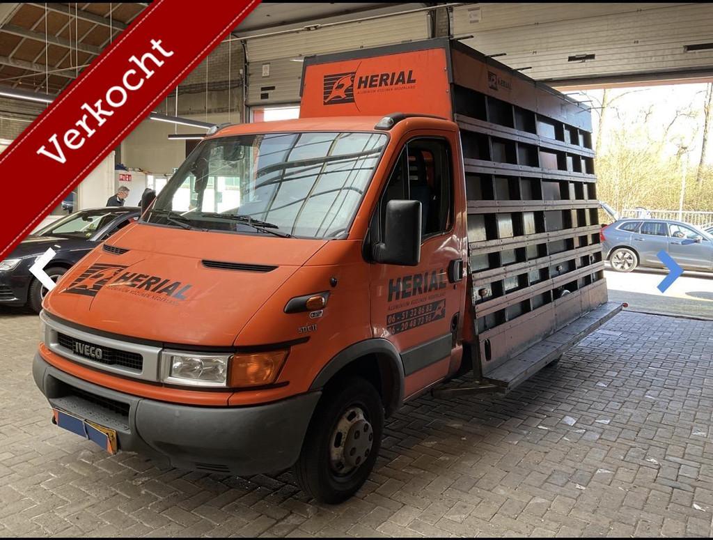 Iveco Daily 50C11 345 Glaswagen Resteelwagen B Rijbewijs!, Auto's, Gebruikt, 4 cilinders, Origineel Nederlands, Bedrijf