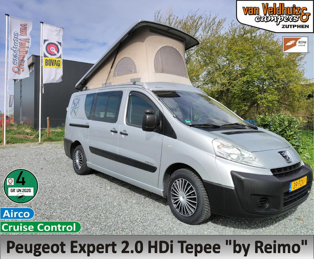 Peugeot Expert 2.0 HDi Tepee "by Reimo" L2H1 buscamper, Caravans en Kamperen, Campers, Overige merken, Buscamper of Camperbus