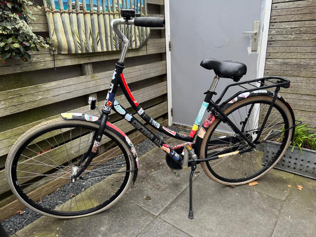 Cortina damesfiets, Gebruikt, Versnellingen, 50 tot 53 cm, Ophalen