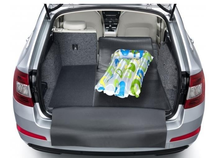 Nieuw originele uitvouwbare kofferbakmat Skoda Octavia Combi, Ophalen