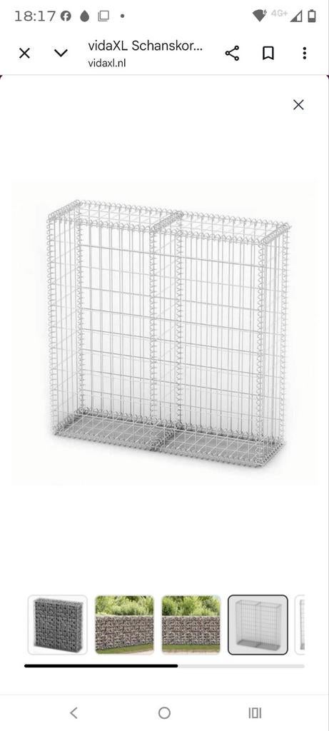 Schanskorf, Ophalen of Verzenden