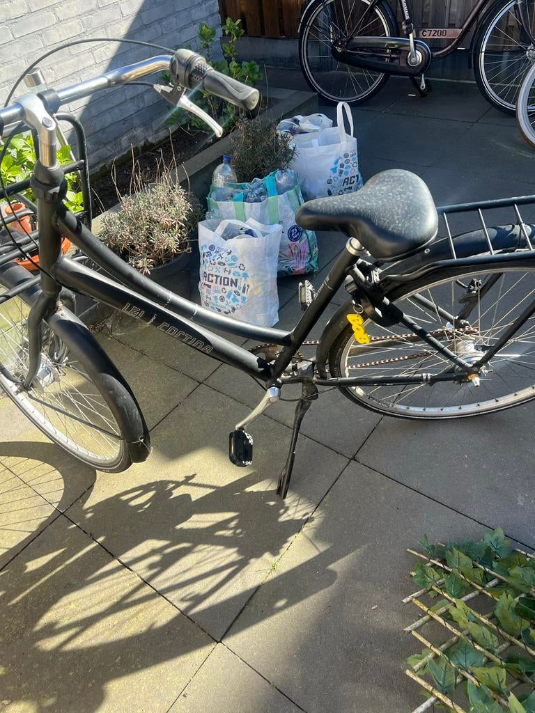 Cortina damesfiets met voordrager, Overige merken, Terugtraprem, Versnellingen, Ophalen of Verzenden