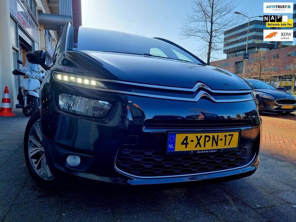 Citroen Grand C4 Picasso 1.6 e-THP Business 7Persoons Dealer, Auto's, Gebruikt, 4 cilinders, 7 stoelen, Leder