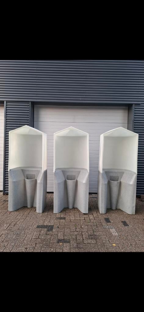 Plaszuil pinkelpaal toiletwagens doucheverhuur, Ophalen of Verzenden, Nieuw