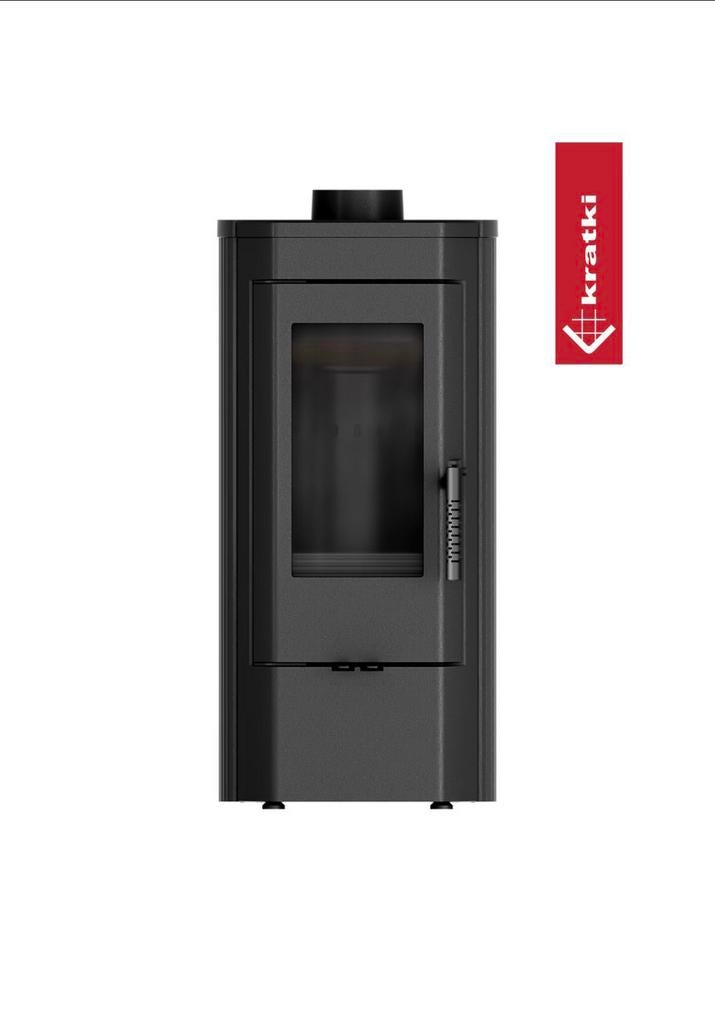 26015 Gietijzeren houtkachel NIEUW k12, Huis en Inrichting, Kachels, Nieuw, Vrijstaand, Houtkachel, Hout, Ophalen