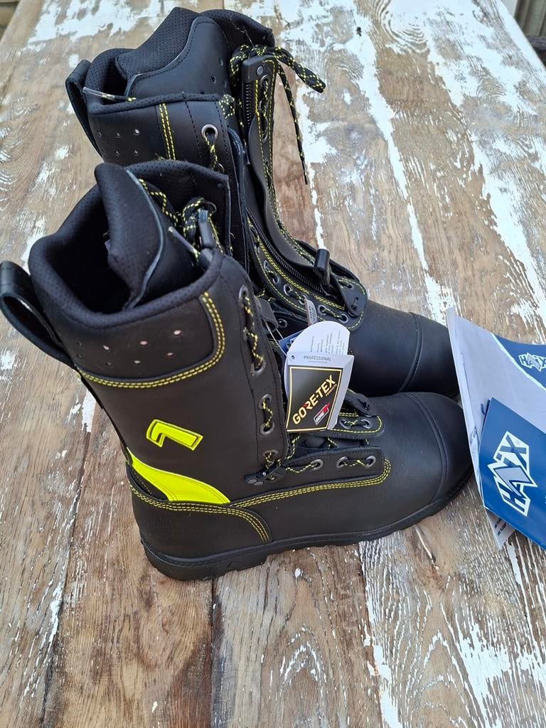 Nieuwe Haix Fire Flash Gamma brandweerlaarzen maat 45, Ophalen of Verzenden