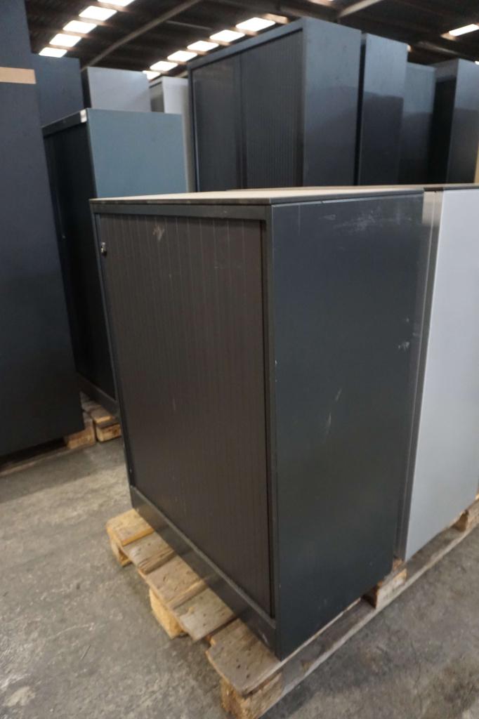 Archiefkast, roldeurkast, dossierkast laag model kantoorkast, Gebruikt, 100 tot 150 cm, Niet ingevuld, 50 tot 100 cm