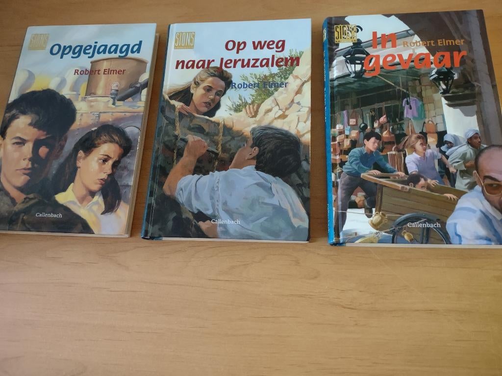 Sionskronieken (deel 1,2 en 3)- Robert Elmer, Ophalen of Verzenden, Gelezen